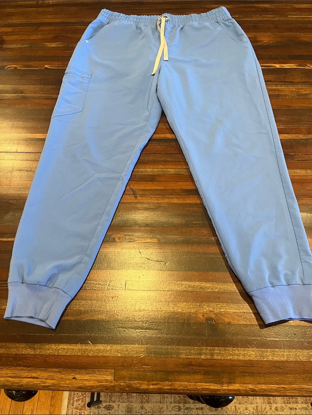 Figs Light Blue women’s Jogger Sweatpants with Drawstring xl
